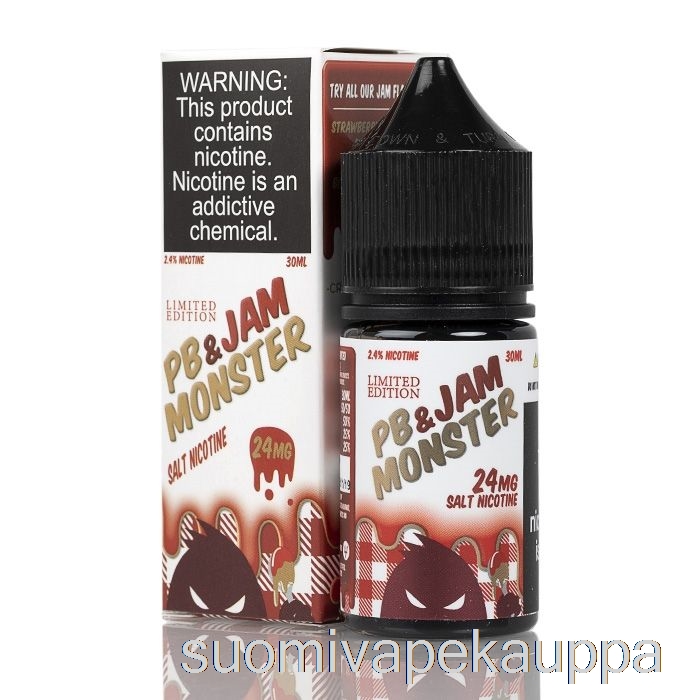 Vape Netistä Mansikka - Pb Ja Hillo Hirviösuolat - 30ml 48mg